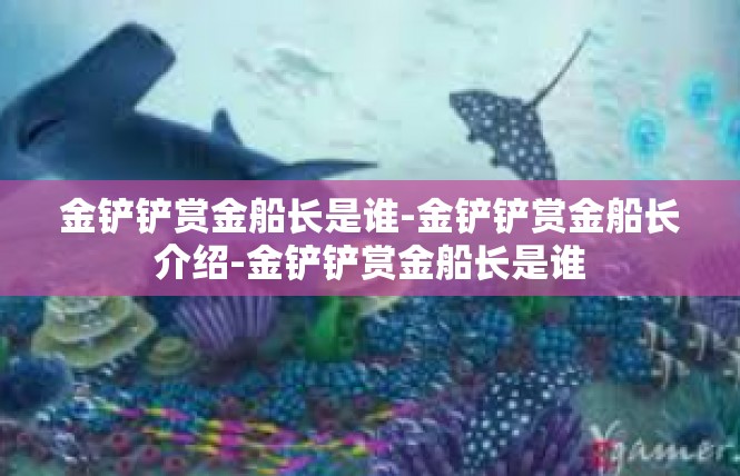 金铲铲赏金船长是谁-金铲铲赏金船长介绍-金铲铲赏金船长是谁