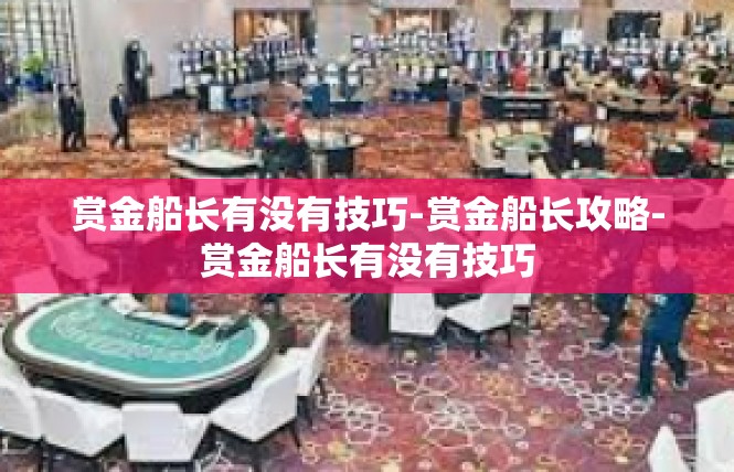 赏金船长有没有技巧-赏金船长攻略-赏金船长有没有技巧