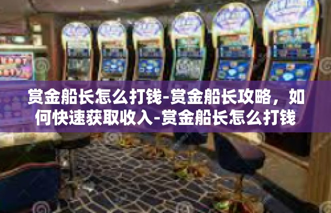 赏金船长怎么打钱-赏金船长攻略，如何快速获取收入-赏金船长怎么打钱