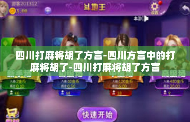 四川打麻将胡了方言-四川方言中的打麻将胡了-四川打麻将胡了方言