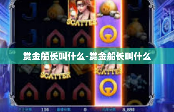 赏金船长叫什么-赏金船长叫什么