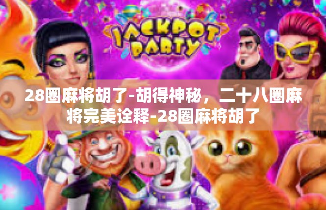 28圈麻将胡了-胡得神秘，二十八圈麻将完美诠释-28圈麻将胡了